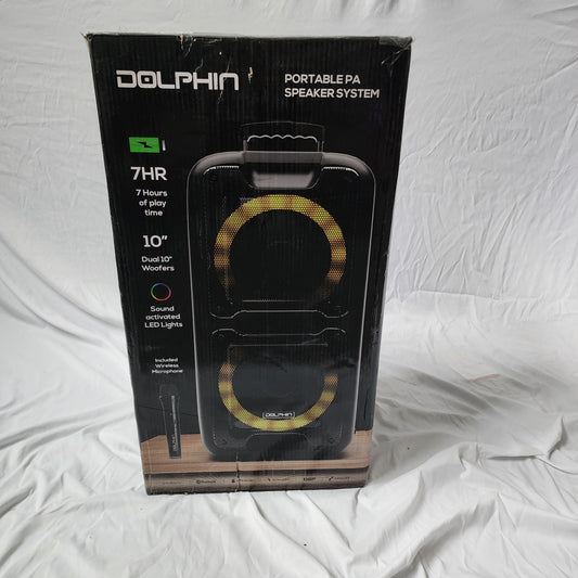 Dolphin 10 inch SP-2100RBT Portable Bluetooth Speaker System